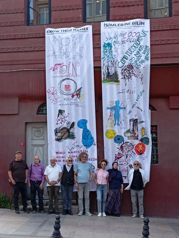 Bagimsiz Sanat Vakfi Filistin De Katledilen Binlerce Cocugun Ismini Istanbul Dan Duyuruyor 2
