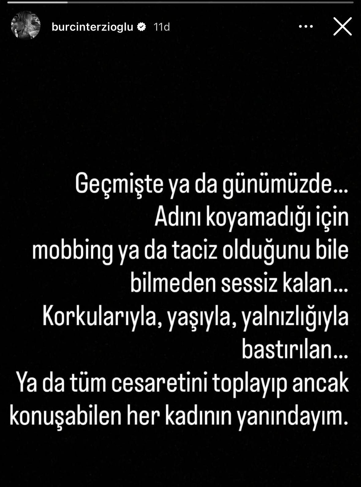 Burcin Terzioglu Aciklama