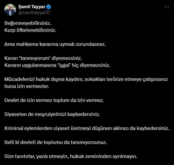 Amil Tayyar Aciklama