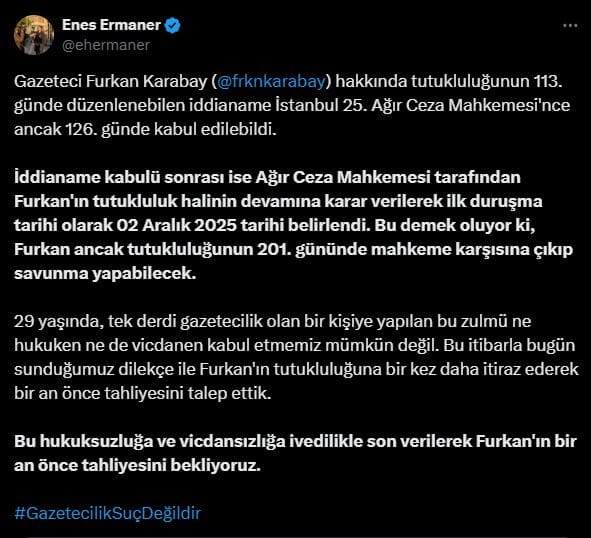 Furkan Karabay Avukati