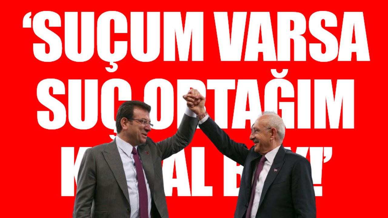 İmamoğlu'ndan sert mesaj: “İhanete uğrama duygusuyla karşı karşıyayım”
