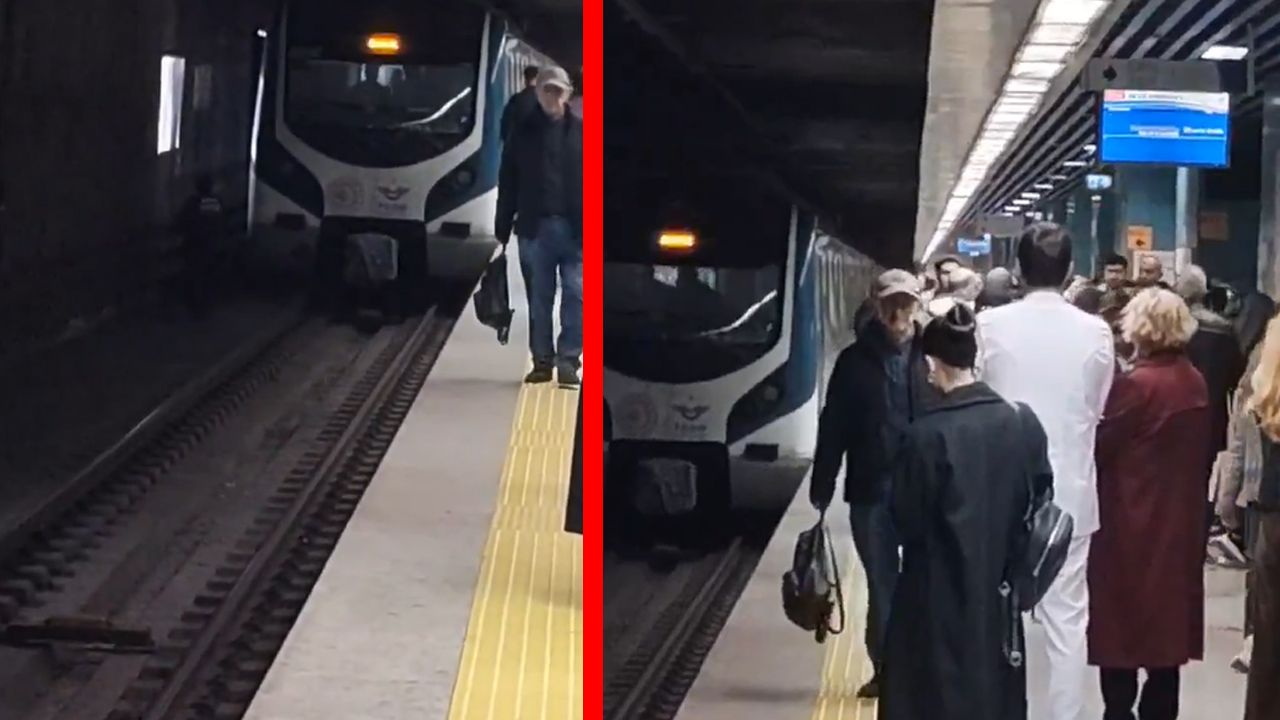 Marmaray'da intihar! Seferler durduruldu... Açıklama geldi
