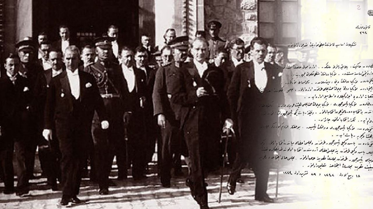 Her şey bu belgeyle başladı: 29 Ekim Cumhuriyet Bayramı kutlu olsun