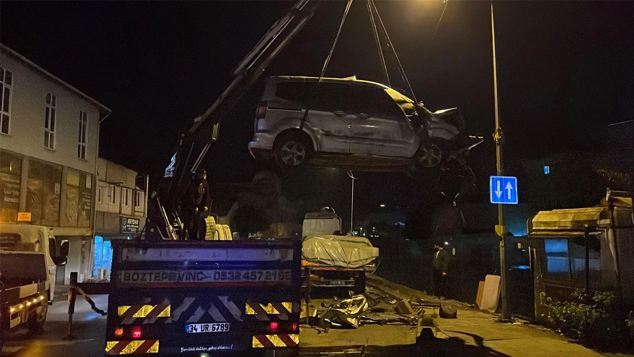 Polisten kaçan araç TIR’a çarptı!