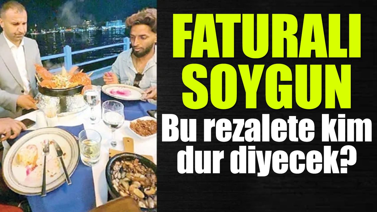 İstanbul'da turistlere tuzak! Dudak uçuklatan yemek hesabı...
