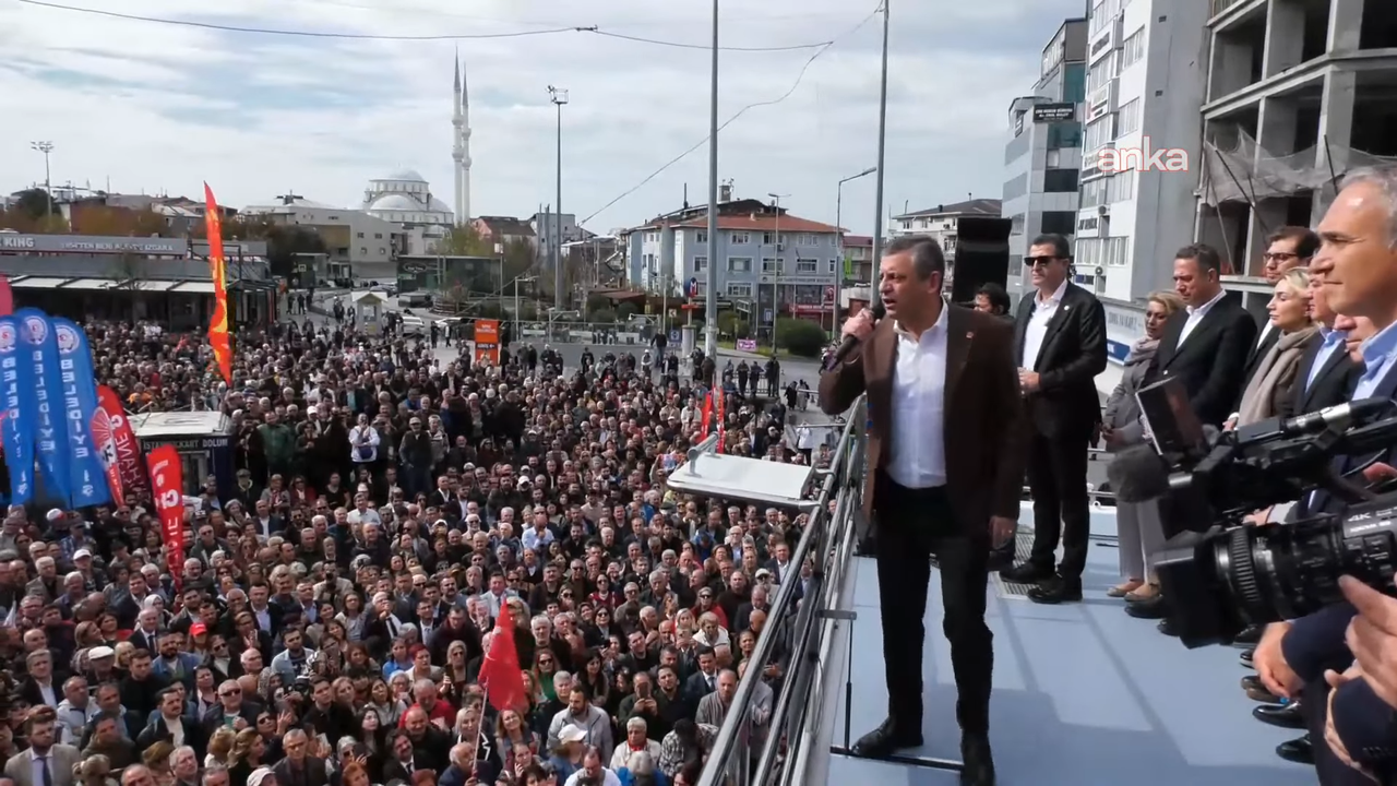 Özgür Özel Çağlayan Adliyesi önünde! Tüm İstanbulluları alana çağırdı