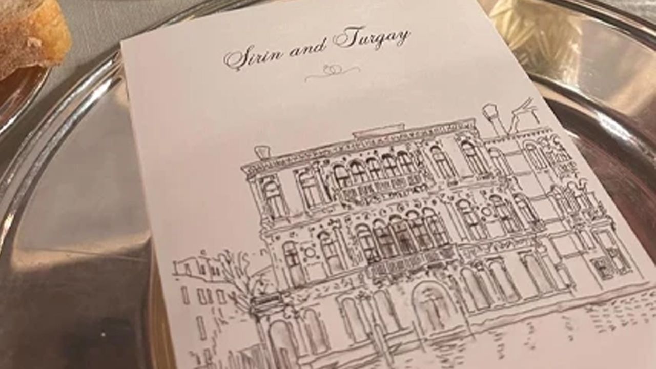 Şirin Payzın, Venedik'te Turgay Gümüş ile dünya evine girdi