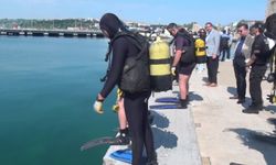 Sinop’ta denizden çöplük çıktı