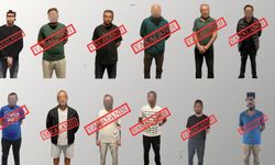 Kırmızı bültenle aranan 11 kişi yakalanarak Türkiye'ye getirildi