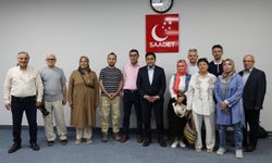 KHK’lılar Saadet Partisi'ni ziyaret etti