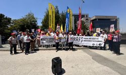 Büro emekçileri Hazine ve Maliye Bakanlığı önünden seslendi: “Kent yoksulluğu, içinden çıkılamaz bir hal almıştır”