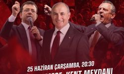 CHP İl Başkanı Özgür Çelik açıkladı: İşte yeni miting adresi