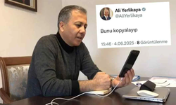 Yerlikaya hatalı paylaşım yaptı, apar topar sildi: "Bunu kopyalayıp..."