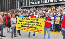 Şişli Belediyesi'nde kayyumun hafta sonu izinlerini kaydırması üzerine işçiler greve başladı