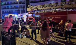 Yine ruhsatsız otel, yine yangın: Turistler tahliye edildi, otel mühürlendi!