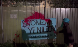 Üniversiteliler, İsrail'in saldırgan politikalarını protesto etti
