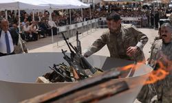 FLAŞ! PKK'lı 30 terörist silah bıraktı! İşte ilk gelen görüntüler...