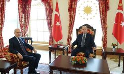 Cumhurbaşkanı Erdoğan, TBMM Başkanı Kurtulmuş ile bir araya geldi