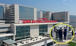 İzmir Şehir Hastanesi'nde hemşirelerin sandalyelerini topladılar