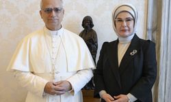 Emine Erdoğan, Papa 14. Leo ile görüştü