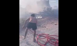 Çeşme’de yangın felaketi geri döndü