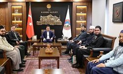 Kayseri Valisi İsmailağa tarikatı üyelerini makamında ağırladı