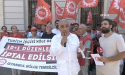 DİSK'ten 'kölelik düzenlemesi' protestosu... Dinlenme hakkı pazarlık konusu yapılamaz!