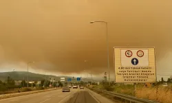 Kocaeli'de orman yangını! yoğun duman Bursa'ya ulaştı...