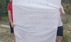 Samandağ'da topraklarına çökülmeye çalışılan halk, nöbette!