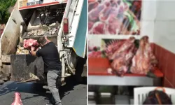 Mide bulandıran görüntüler! Yakalanmasaydı bunları vatandaşa yedireceklerdi...
