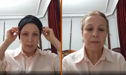 İktidara kızdı, canlı yayında başörtüsünü çıkardı