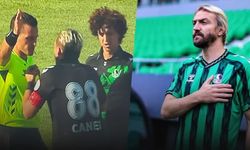 Caner Erkin ilk maçında kırmızı kart gördü