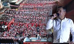 CHP lideri Özgür Özel Aydın’da on binlerle buluştu