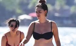 Dilan Çıtak bu sefer plajda çıldırdı
