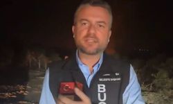 İzmir yangınında bir kişi alevler arasında mahsur kaldı