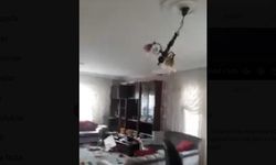 Balıkesir’deki deprem anı kamerada