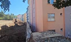 Erzurum'da heyelan: 70 ev boşaltıldı