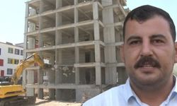 Müteahhit kendini ihbar etti, 5 katlı binasını yıktırdı!