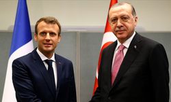 Erdoğan ile Macron görüştü
