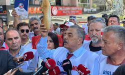 Memurlar Saray'a yürümek istedi! Polis engelledi...