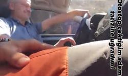 Otostop çeken gezgin tacize uğradı… Görüntüleri paylaştı!