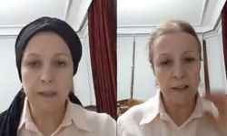 Canlı yayında başörtüsünü çıkardı