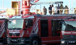 Haydarpaşa Limanı'nda gemide yangın çıktı