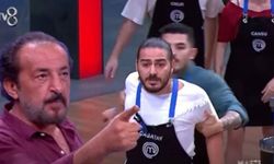 MasterChef Türkiye'de yarışmacı Çağatay bir anda Mehmet Şef'in üstüne yürüdü!