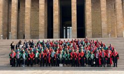 Yeni Adli Yıl başladı: Yargıtay üyelerinden Anıtkabir'e ziyaret