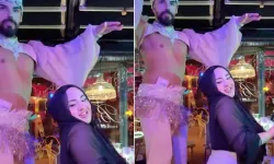 Tesettürlü kadının dansına "dini değerlere alenen hakaret" suçlamasıyla gözaltı!