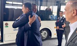 Özgür Özel'i İstanbul'da Özgür Çelik karşıladı