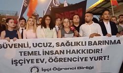 Öğrenciler taciz edildikleri yurdun önünde eylemde!