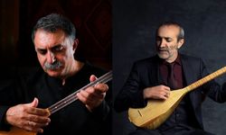Halk Müziğinin iki büyük ustası aynı sahnede