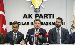 Adalet Bakanı değil, sanki AKP sözcüsü! Bakan Tunç AKP İlçe Başkanlığı'nda muhalefeti hedef aldı